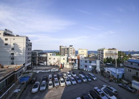 Lighthouse Beach Motel Sokcho Exterior foto