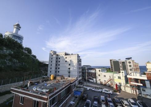Lighthouse Beach Motel Sokcho Exterior foto